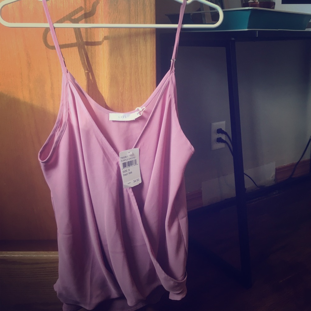 Lush brand dressy tank top.