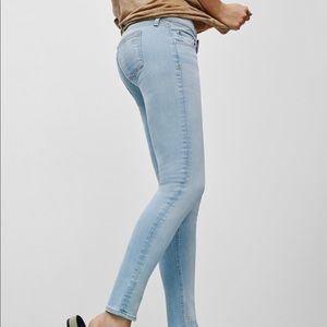 Rag & Bone skinny Capri jeans in Brighton 27