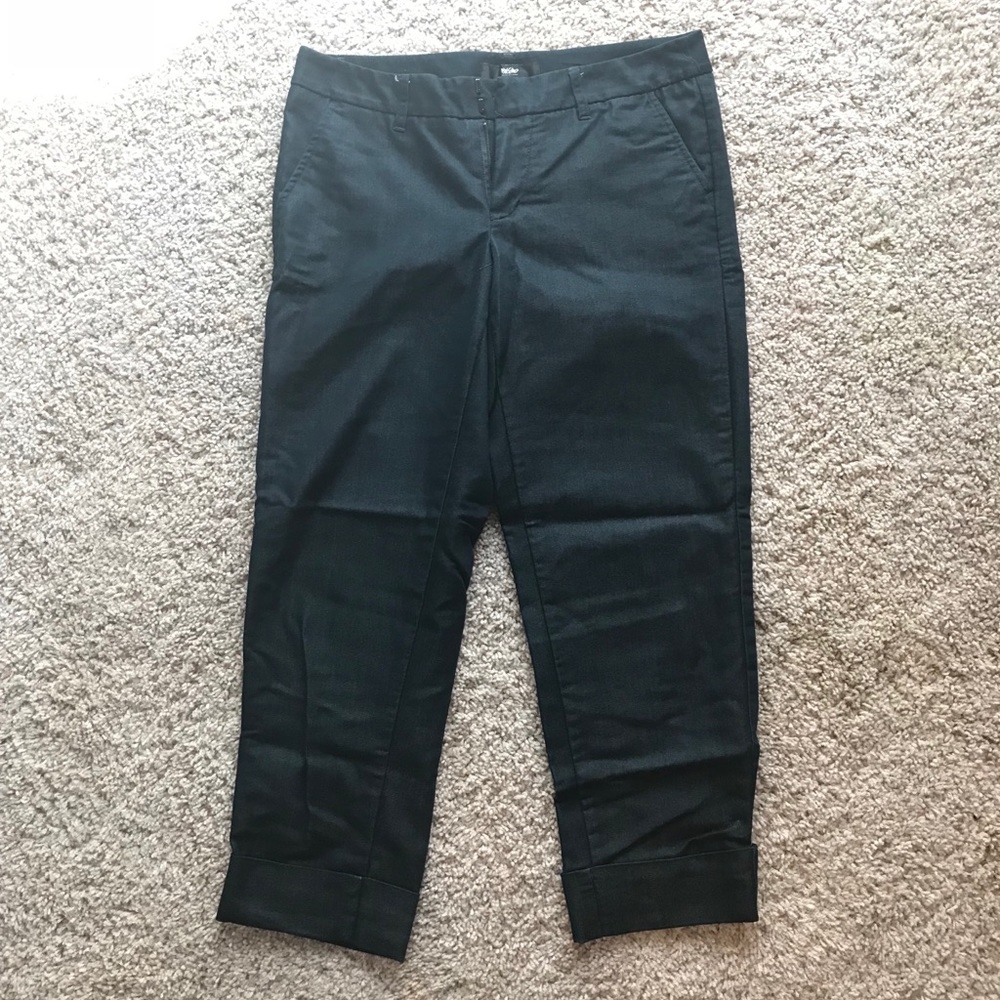 Dark blue dressy capris