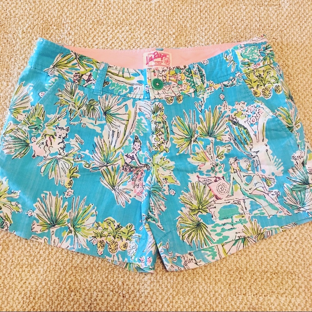 Lilly Pulitzer Jungle Glam Toile Callahan sz 4 JGT