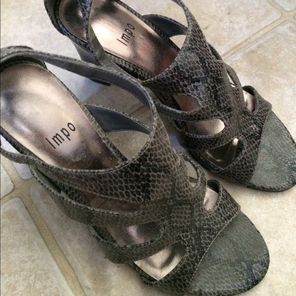 Snake Skin Heels