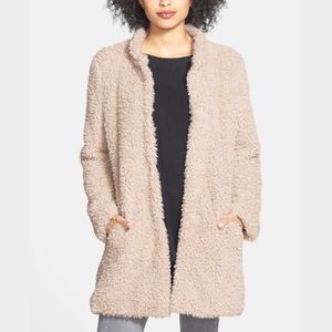 Kenneth Cole Faux Fur Coat