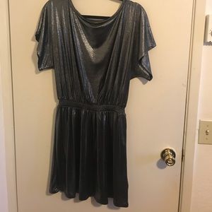 💜 Metallic Silver Dress 💜