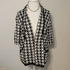 Houndstooth Cardigan
