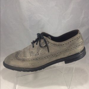 Allen Edmonds Aberdeen Gray lace up Oxfords Shoes