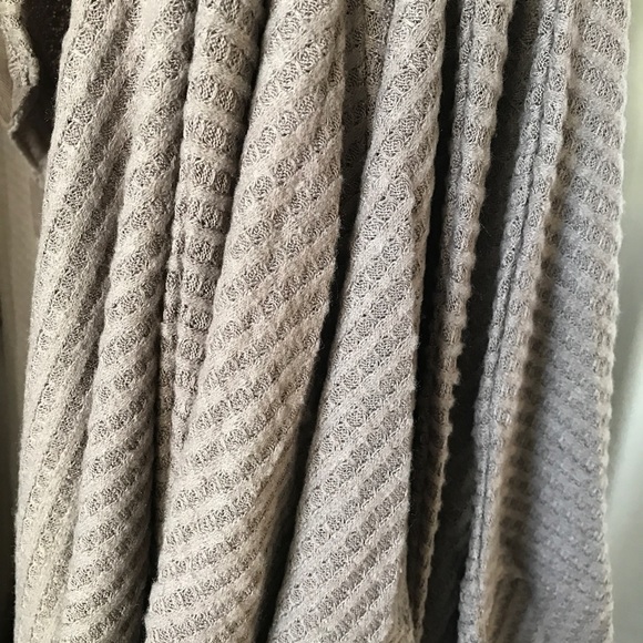 Last 1! Mocha Thermal Waffle Tunic - Picture 5 of 5