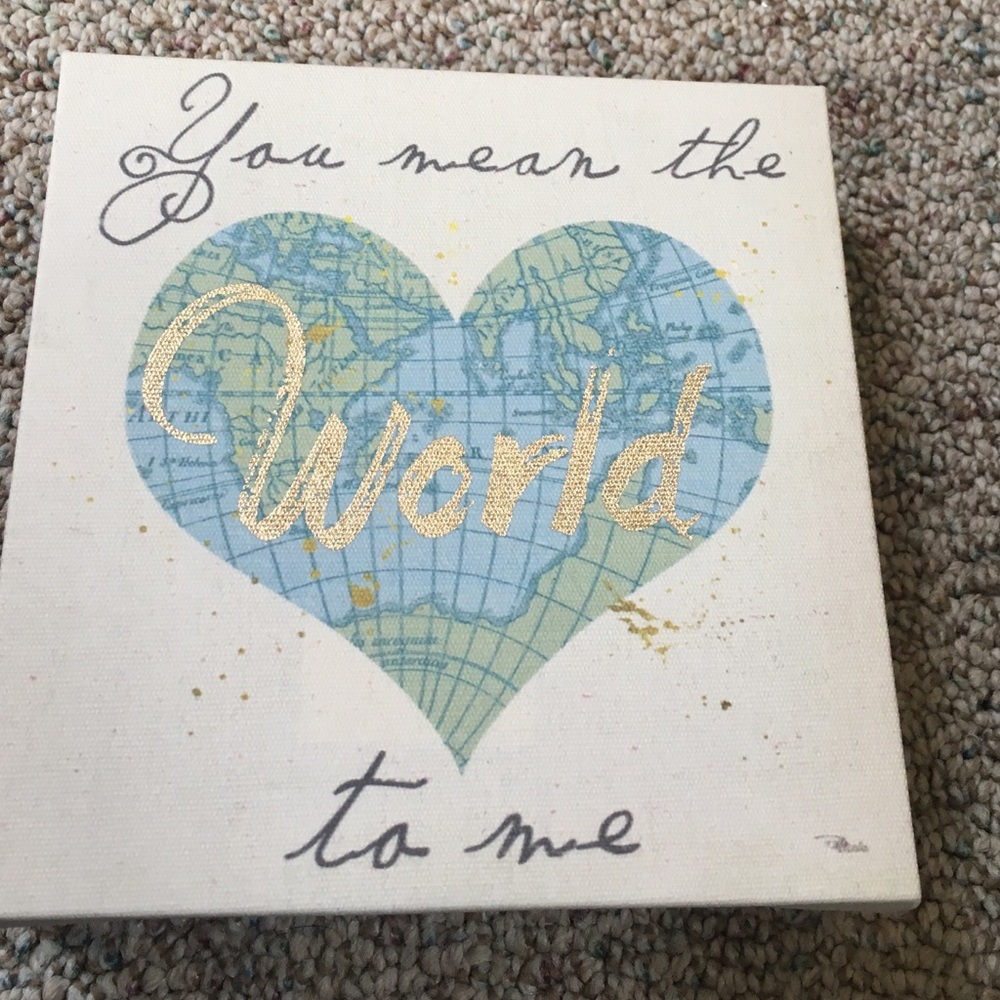 Small canvas decor
