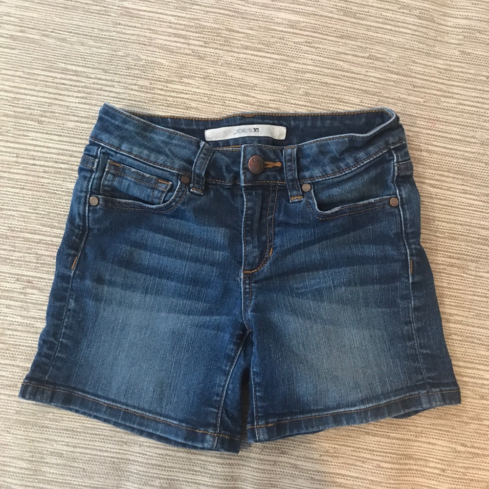 Girls denim Joe's shorts size 8