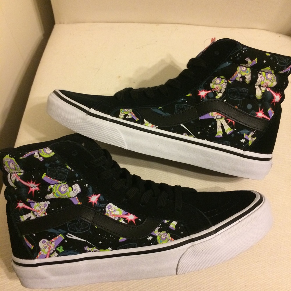 Rare NewinBox! Vans Hi Top Toy Story Collaboration