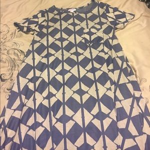 Lularoe Carly Dress XXS Patterned