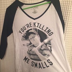 Sandlot baseball tee