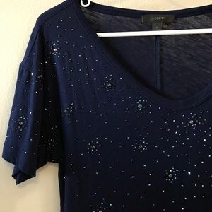 Sparkly jcrew tee