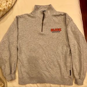 U Of Illinois Quarter Zip Sweater