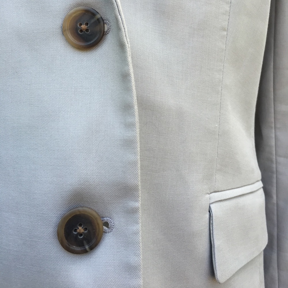 J. Crew schoolboy notched collar 2 button pockets - Picture 4 of 8