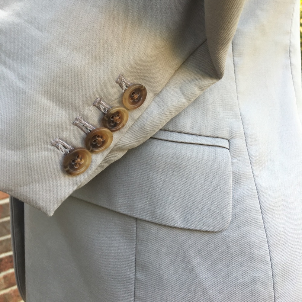 J. Crew schoolboy notched collar 2 button pockets - Picture 5 of 8