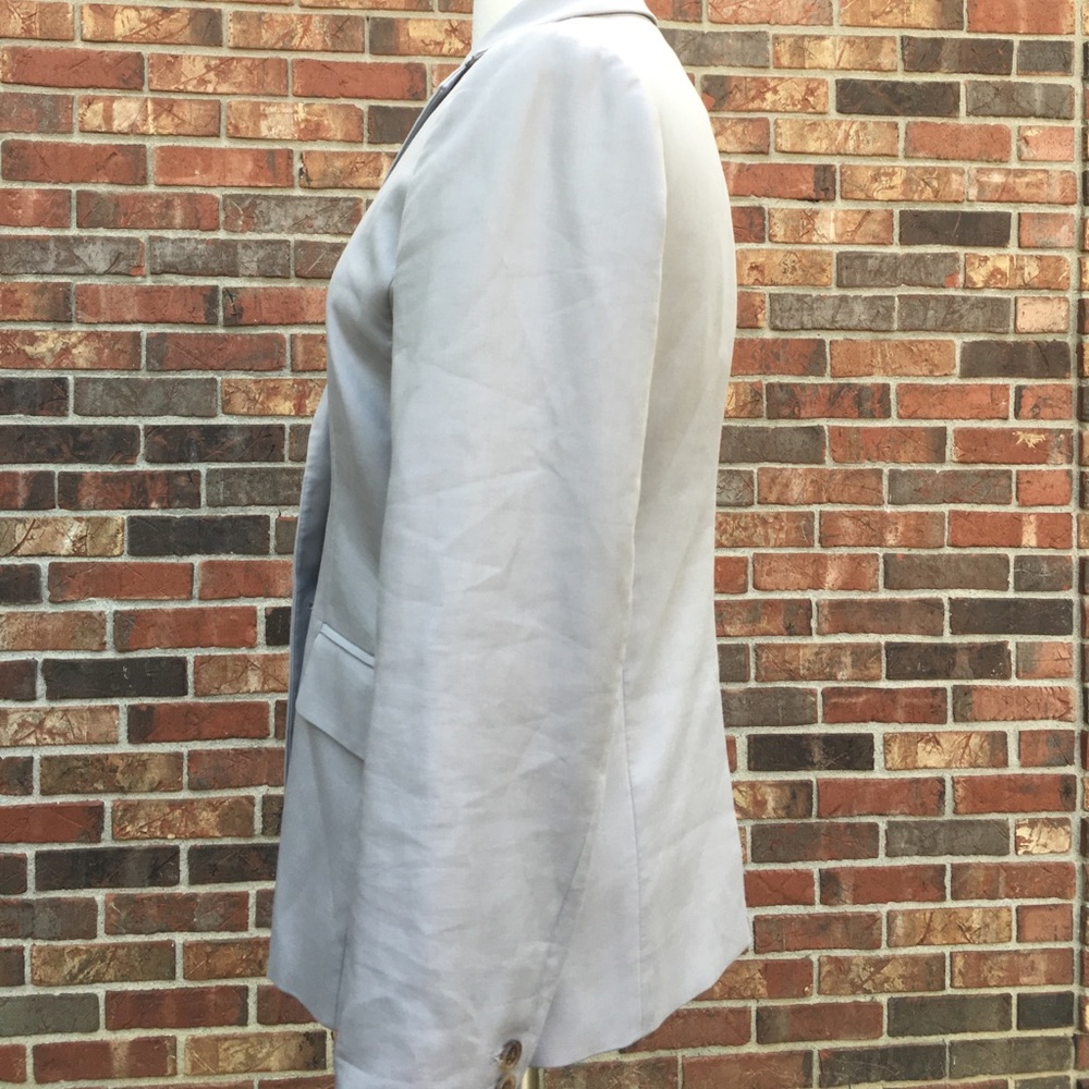 J. Crew schoolboy notched collar 2 button pockets - Picture 6 of 8