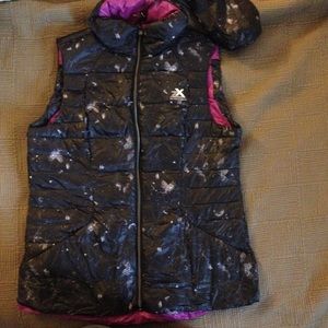 Down ❄️ZeroXposur packable vest black with moon