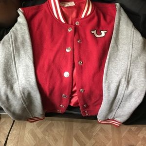 TRUE RELIGION VARSITY JACKET