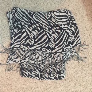 Zebra scarf