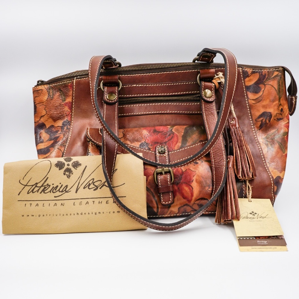 Patricia Nash Galetti Zip Top Shopper