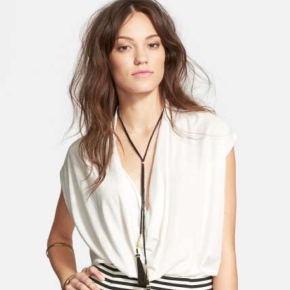 Free People Lightweight Cowl Blouse