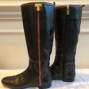 Tory Burch Leather Knee High Boot Size 8.5