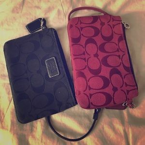 Coach small size wristlets, each one separately
