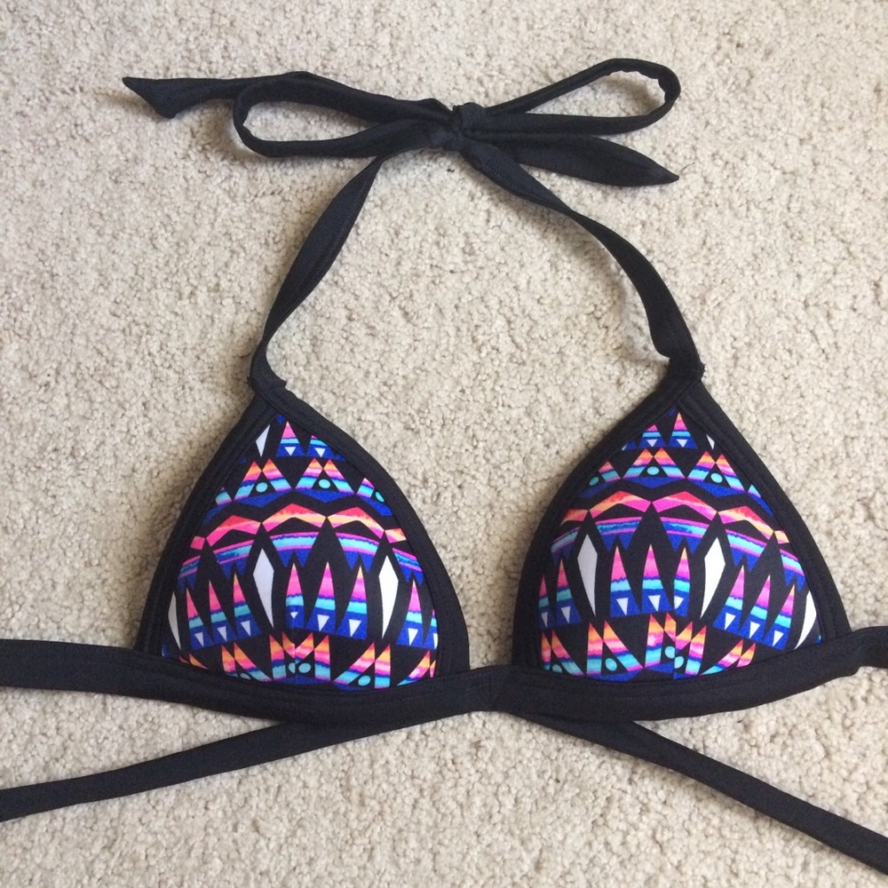 ✨NEW VS PINK Push-Up Triangle Wrap Swim Top