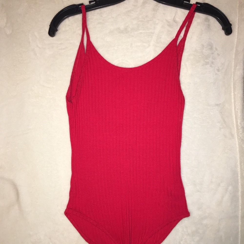 Red urban outfitters tank top Bodysuit