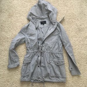 Grey zip up jacket