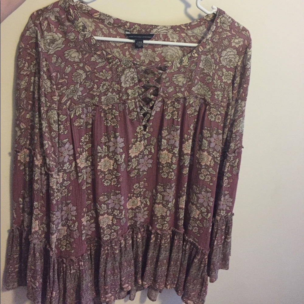 Floral blouse from American Eagle