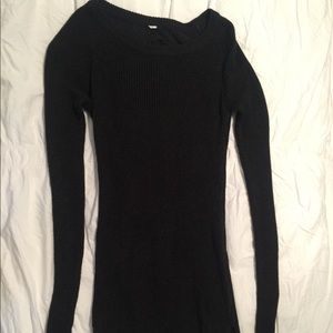Lululemon black sweater. Size 4