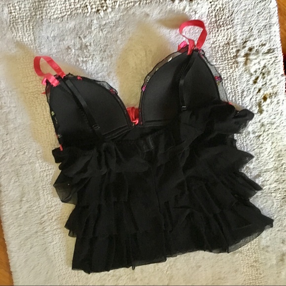 NWT Victoria Secret’s Babydoll Top in Black - Picture 7 of 8