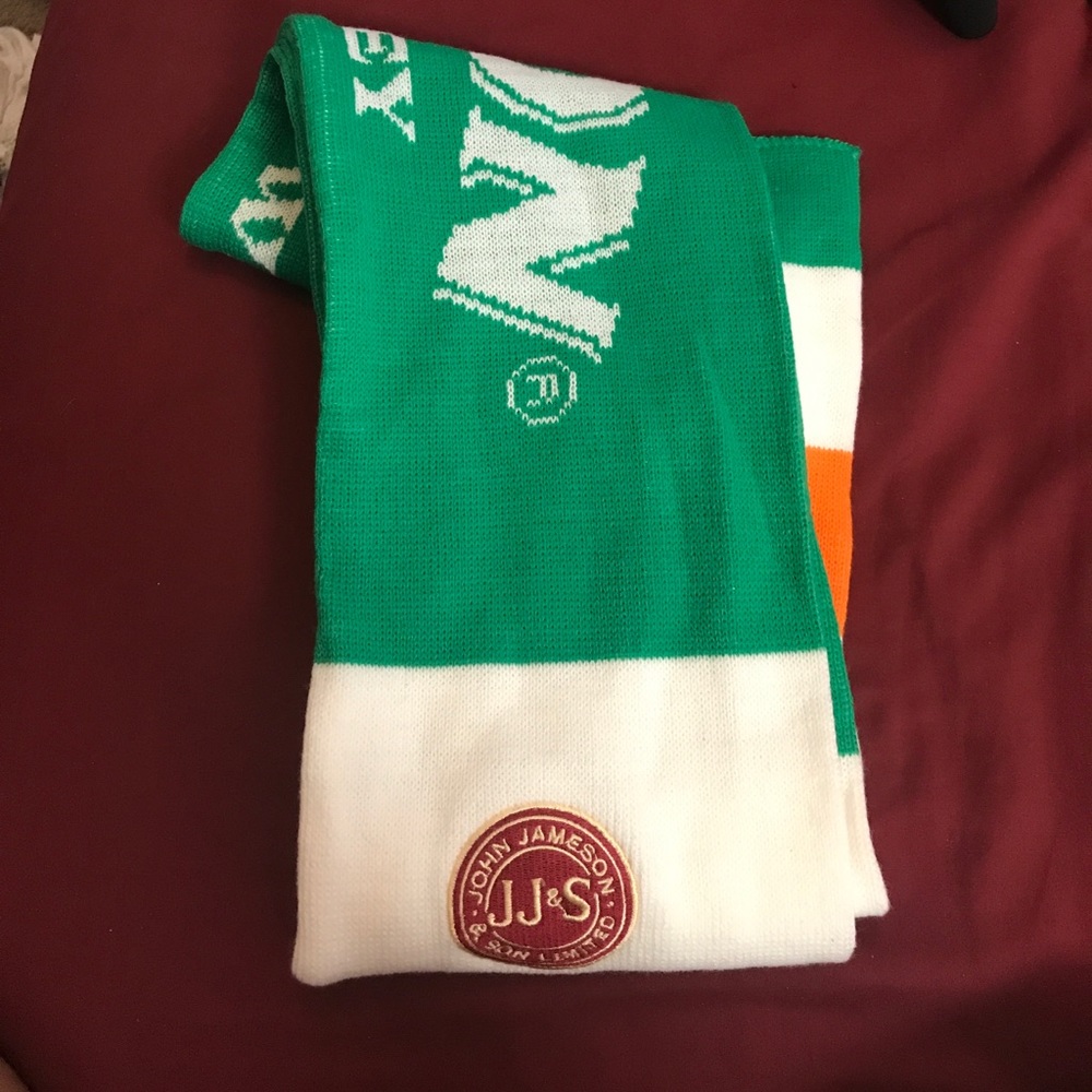 Jameson Irish whiskey scarf
