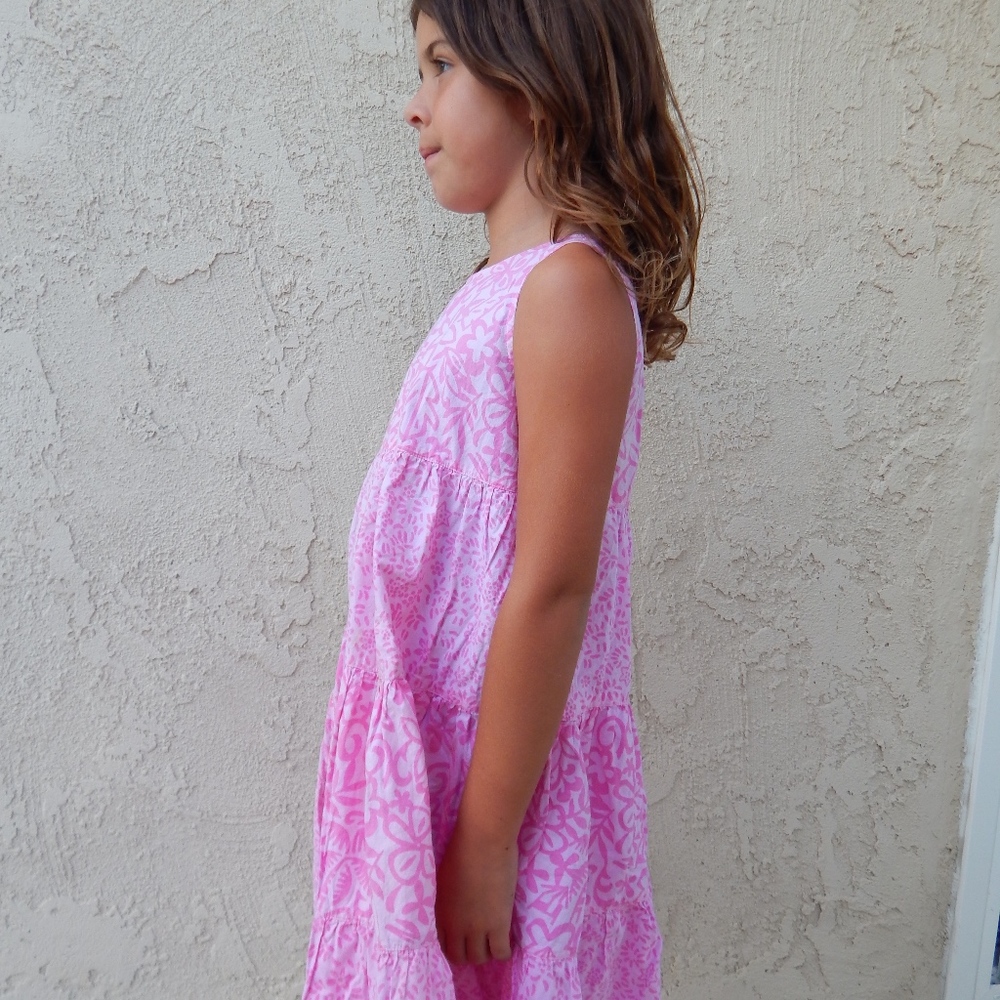 Pink Flower Dress