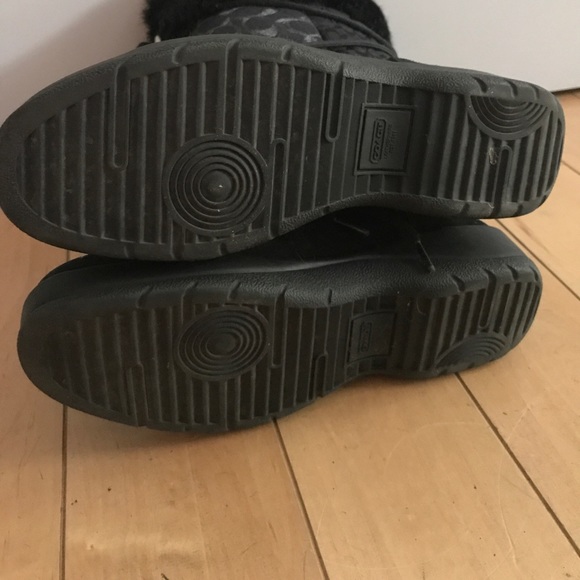 Authentic Coach Snow Boots with genuine fur - Picture 4 of 6
