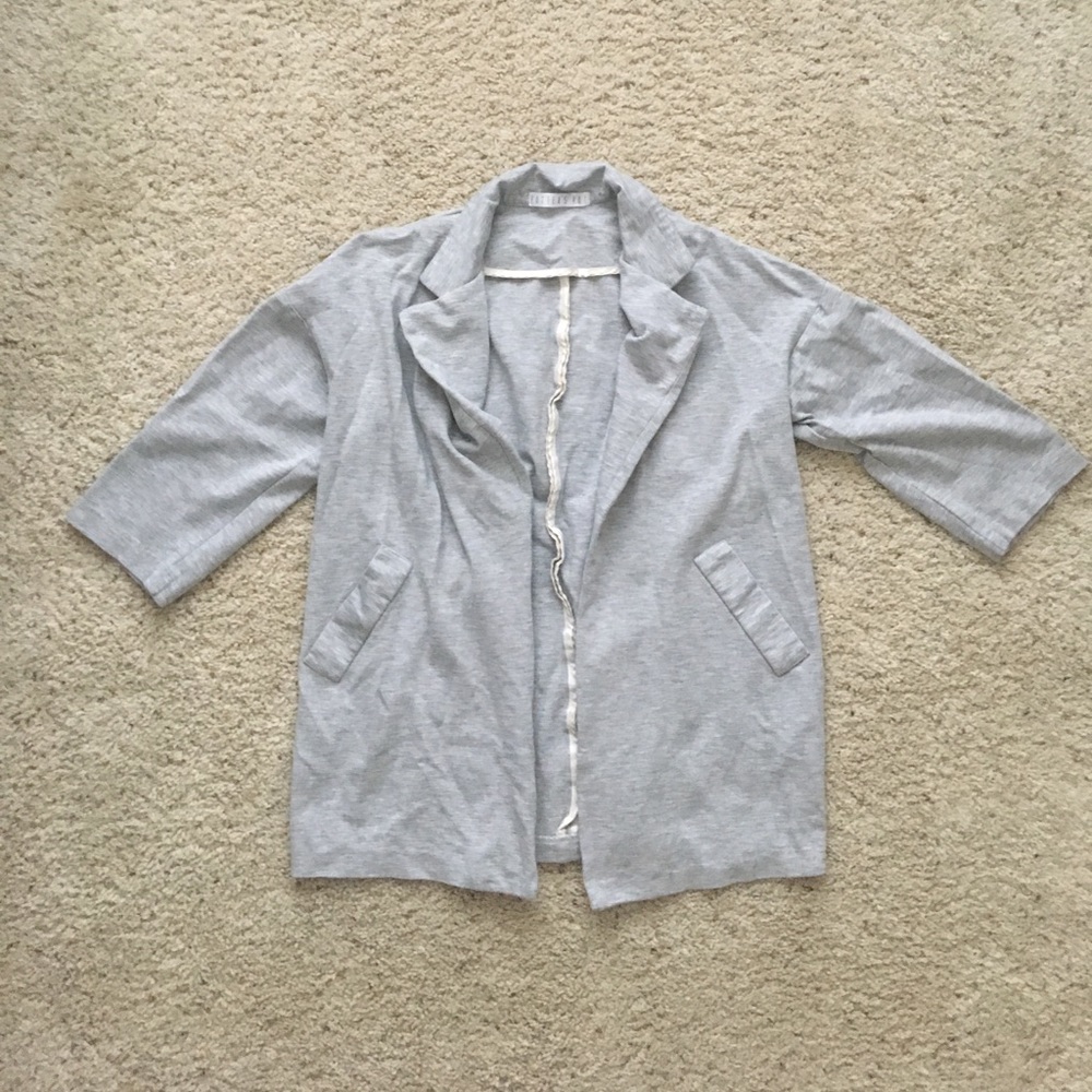 Grey blazer