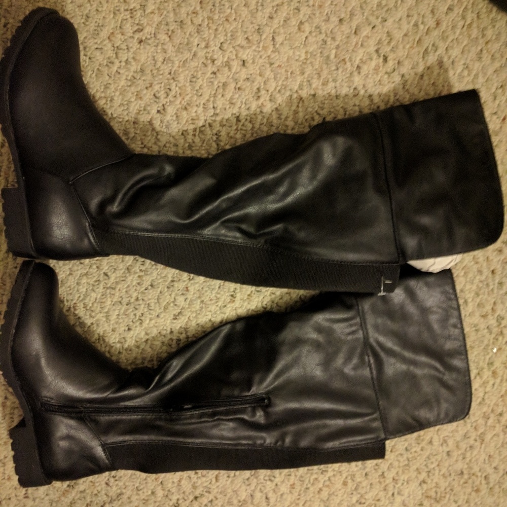 Knee high boots