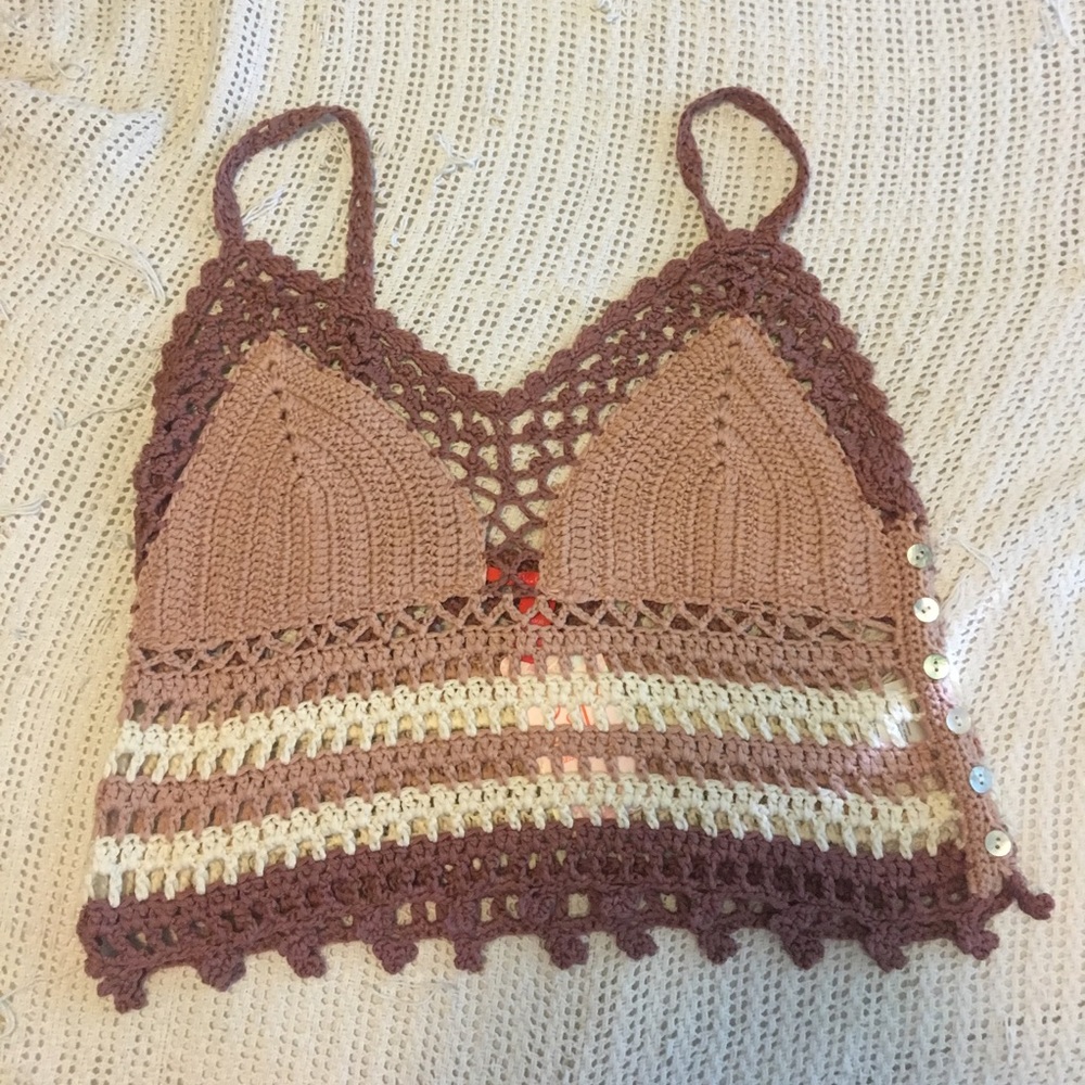 Cute crotchet top brand new