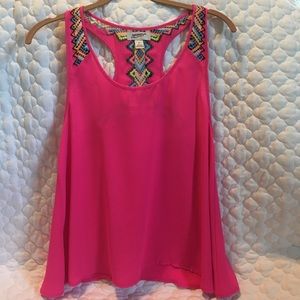 Pink Aztec tank