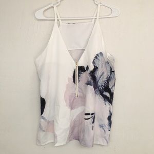 NWOT Floral Tank Top