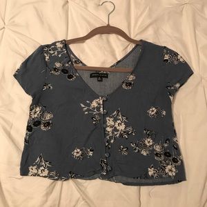 Kendall and Kylie Button-up Blouse