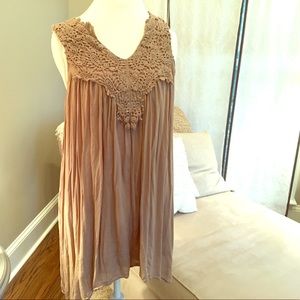 Entro Dress, beige. New without tags