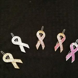 Breast cancer hair accessories