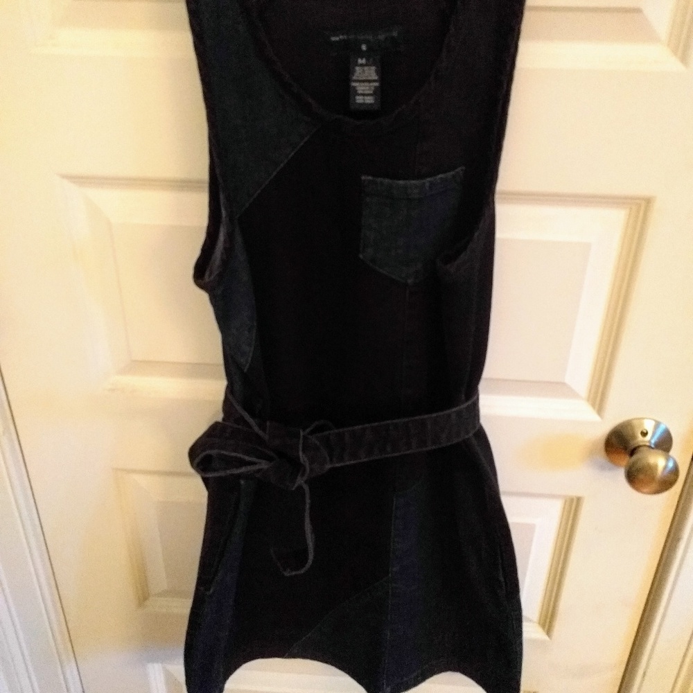Marc by Marc Jacobs denim patchwork dress