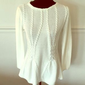 NWT Winter White Sweater