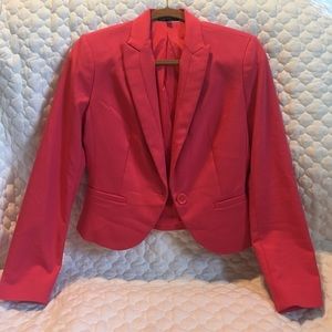 Hot pink Express blazer