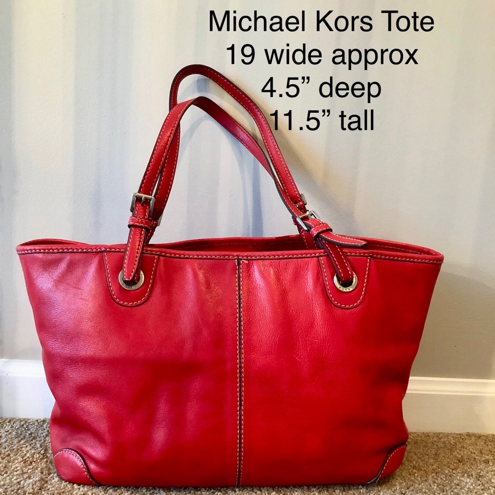 Michael Kors Red Tote