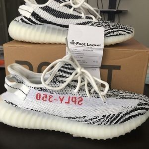 Adidas Yeezy Boost 350 v2 Zebra 100% Authentic