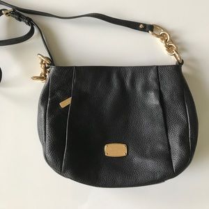Michael Kors Hallie Leather Black